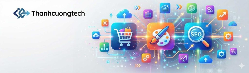 Mẫu thiết kế website trọn gói có giao diện Responsive tương thích hoàn hảo trên mọi thiết bị di động